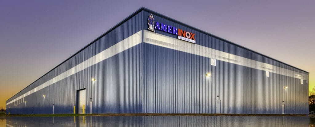 Amerinox Processing - Nash, TX 1 Amerinox building - warehouse & processing center construction