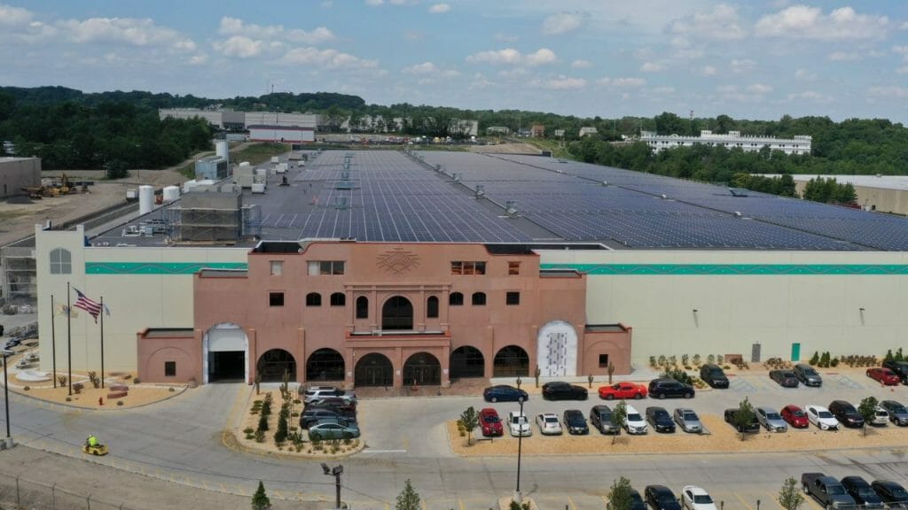 Drone-1-1280x720 Arizona Beverages Manufacturing, Production & Bottling Facility in Woodbridge, NJ | ARCO Design Build