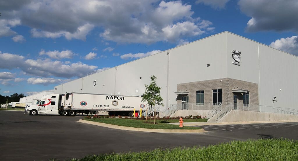 Balt-NAFCOLogistics NAFCO Logistics Baltimore - Wide view of NAFCO Logistics warehouse in Baltimore.