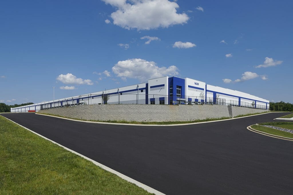 HagerstownCrossing_ARCO_WilliamsportMd_July22_2562jpg Hagerstown Crossing construction project - building and retaining wall