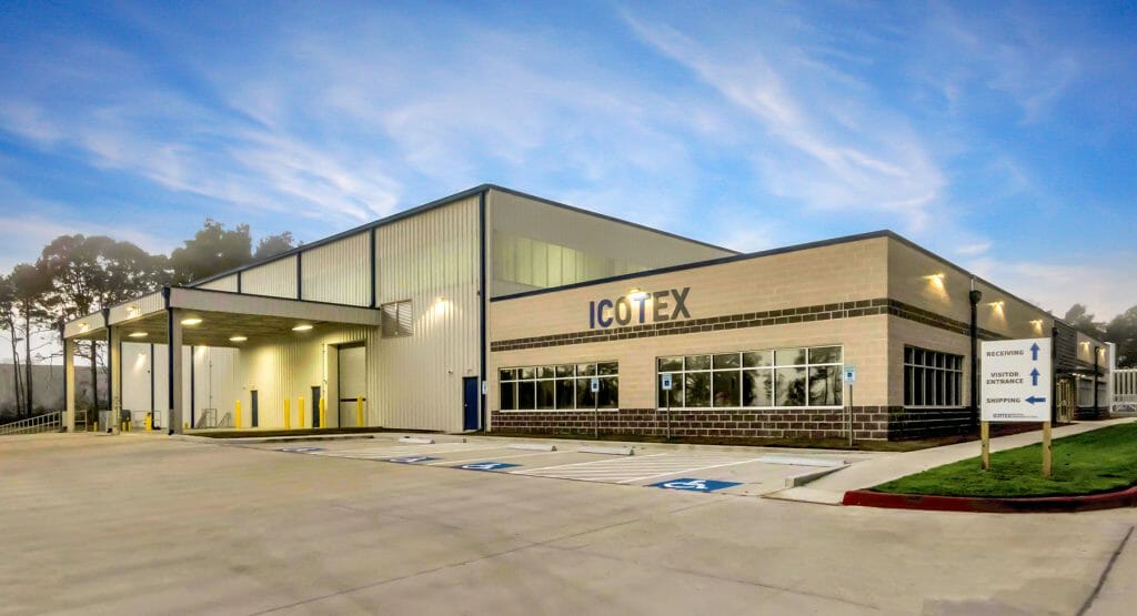 Houston_Icotex-2 Icotex Facility in Houston - Wide shot of Icotex warehouse in Houston, TX.