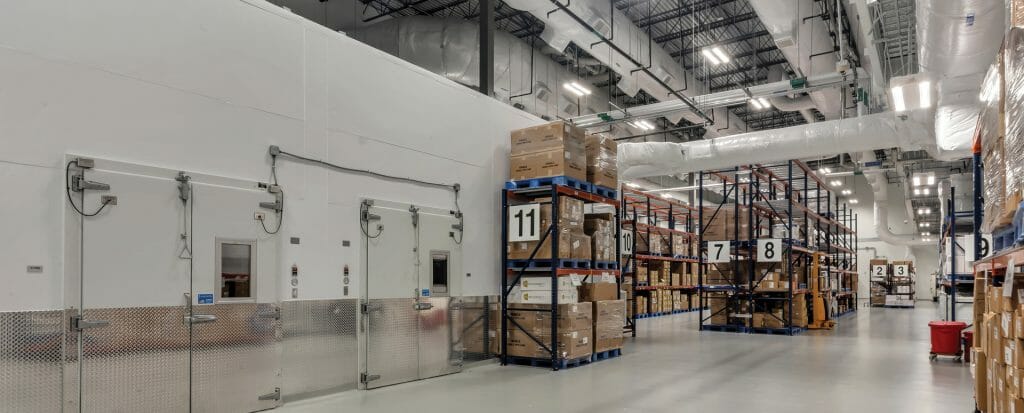 L_6 Manufacturing facility storage area