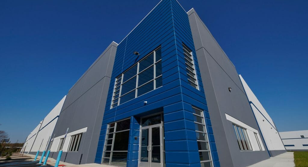 NY_Transwestern-PiscatawayNJ Piscataway Transwestern Facility - Aerial view of Transwestern warehouse in Piscataway, NJ.
