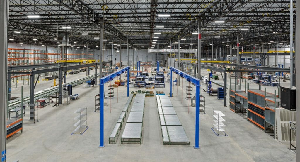 aaon-coil_2 Production Line at Aaon Coil HVAC Manufacturing Facility in Longview, TX | Light Manufacturing Construction in Texas | ARCO Design Build