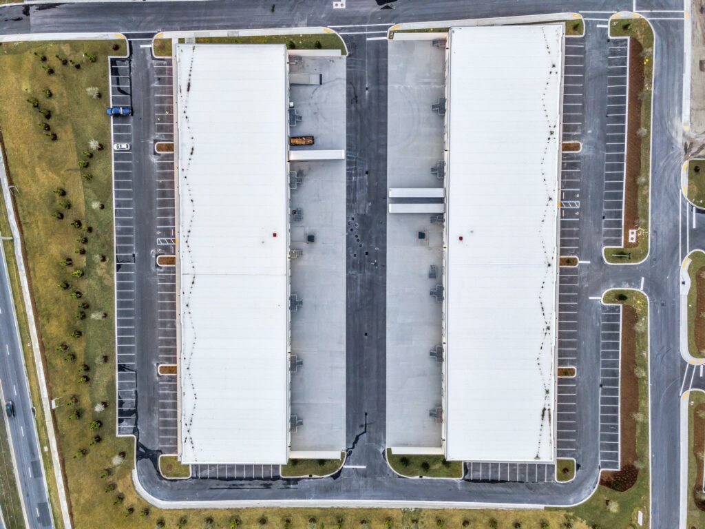 DJI_0383 Merrit Properties Speculative warehouse construction project in Jacksonville, FL | ARCO Design Build