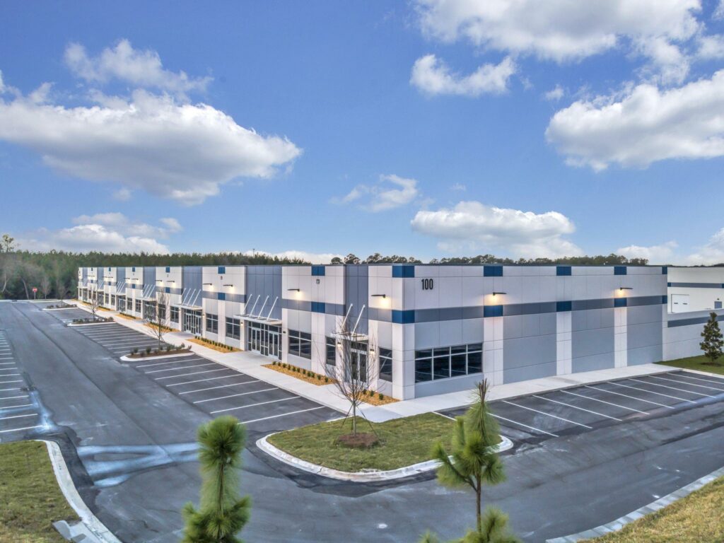 DJI_0388 Merrit Properties Speculative warehouse construction project in Jacksonville, FL | ARCO Design Build