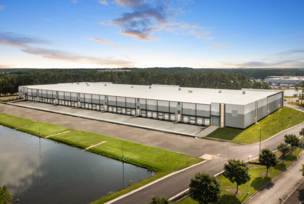 Ladson SC Facility - Aerial view of a warehouse in Ladson, SC.